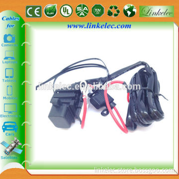 12v waterproof motorcycle usb charger adapter